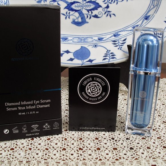 FOREVER FLAWLESS BLUE DIAMOND INFUSED EYE SERUM-1.35 fl oz/40ml-BRAND NEW-SEALED
